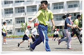 スポーツ教育学科 写真