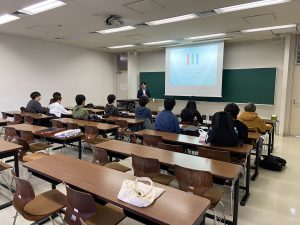 川崎市の職員の講演会が開催されました。