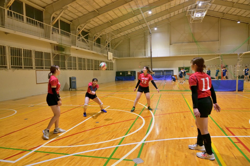 女子バレーボール部