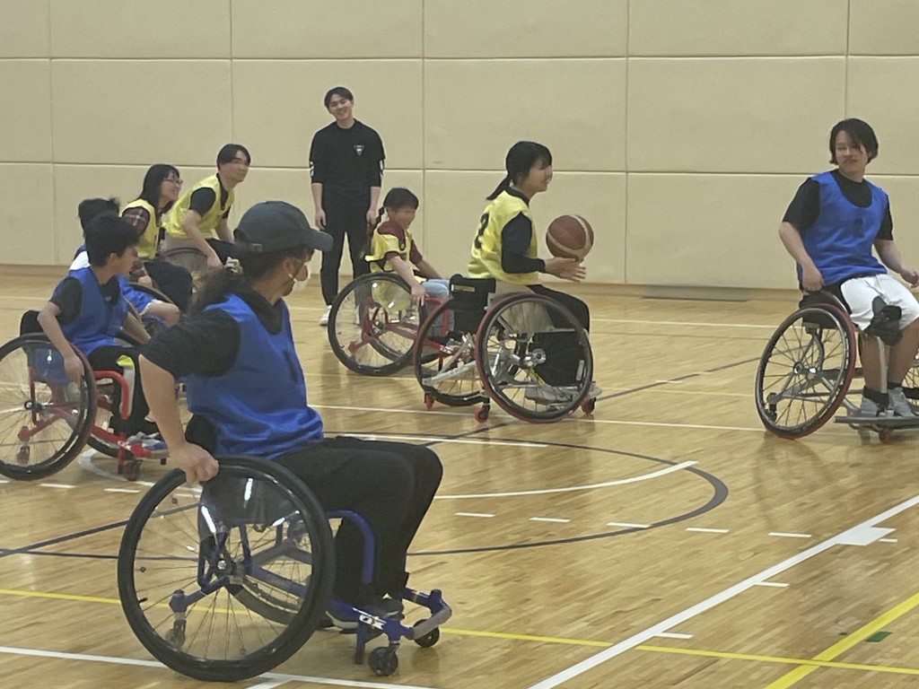 「桐蔭スポーツチャレンジ・セレクト2025 第8回パラバスケットボール教室」を開催しました